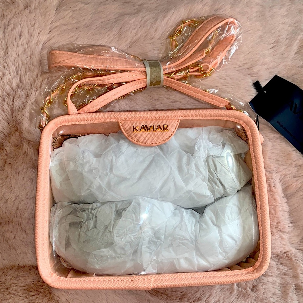 Clear crossbody bag